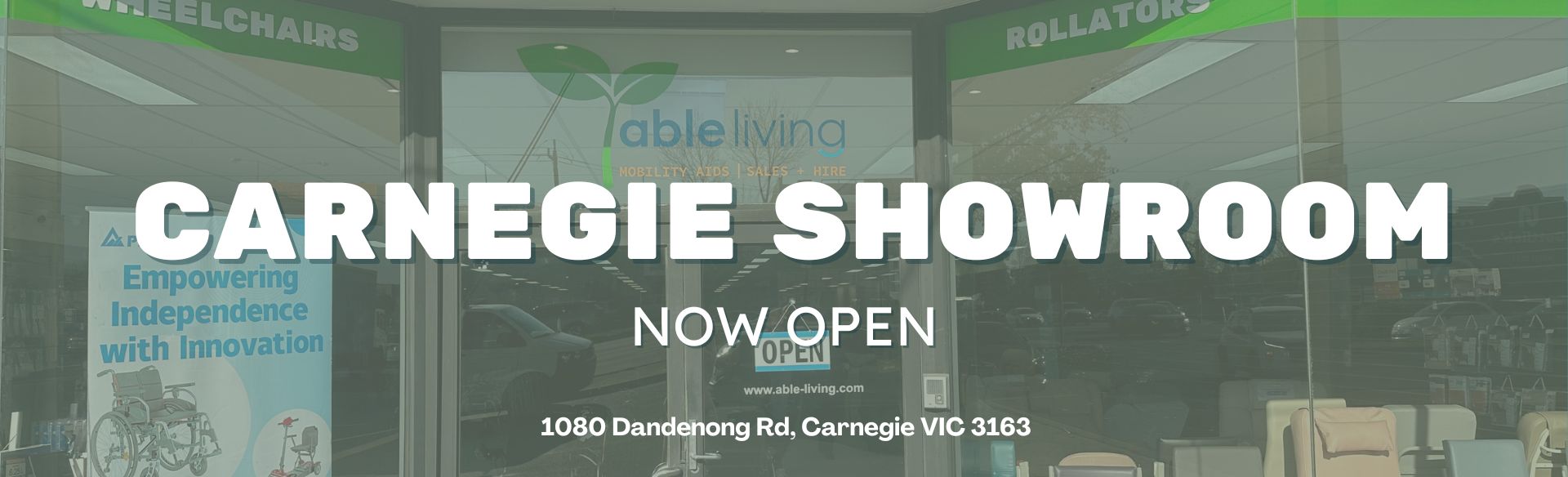 Carnegie Showroom Now Open