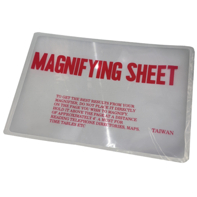 Magnifier Sheet 160x260mm