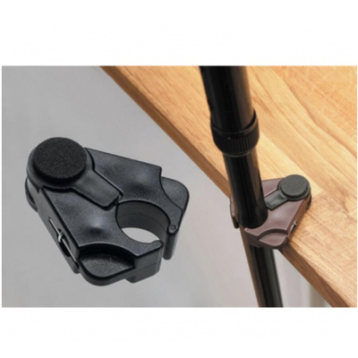 Frog clasp for walking stick