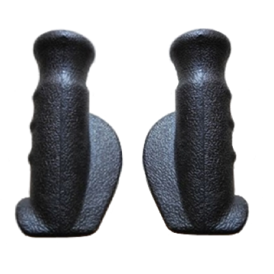 Moulded handgrips for Rollators