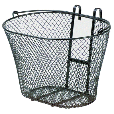 Black Mesh Basket