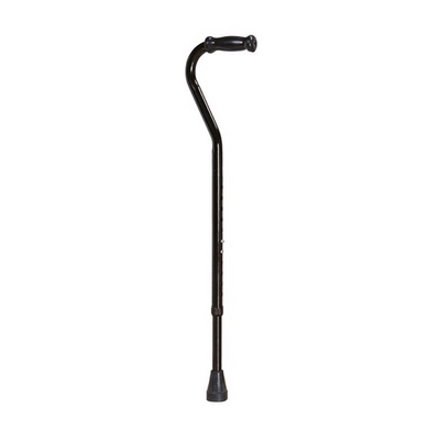 Walking stick Heavy Duty Flat Black