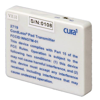 Cura Cordless Pad Transmitter