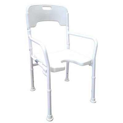 Red Gum Foldable Shower Chair