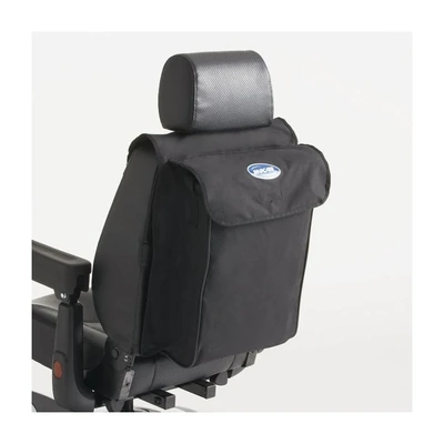 Invacare Black Rear Bag W/Invacare Logo