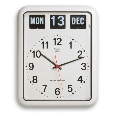 Jadco Wall Clock with Calendar Large