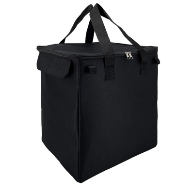 Ultralight Shopping Cart Insulated Bag - Black