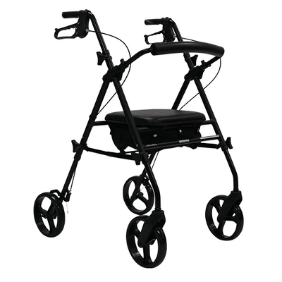 Aspire Flex 8 - Adjustable Seat Walker Black