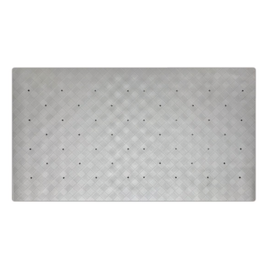 Barelli White Rubber Non Slip Bath Mat