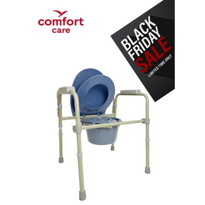 Comfort Care Deluxe Folding Commode