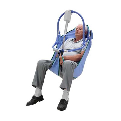 Arjo Standard 4 Point Padded Clip Sling with Head Support