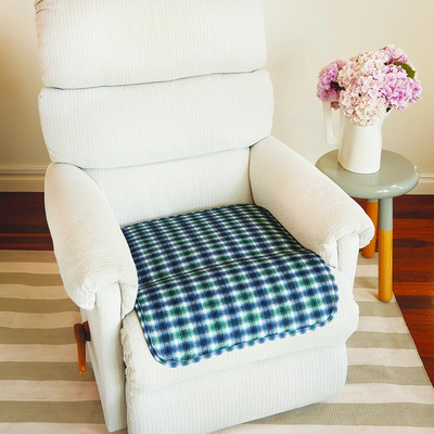 Buddies Chair Pad Oblong Patterned