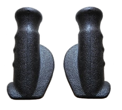 Moulded handgrips for Rollators