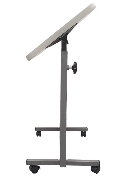 Over Bed Table Tilting Grey Economy