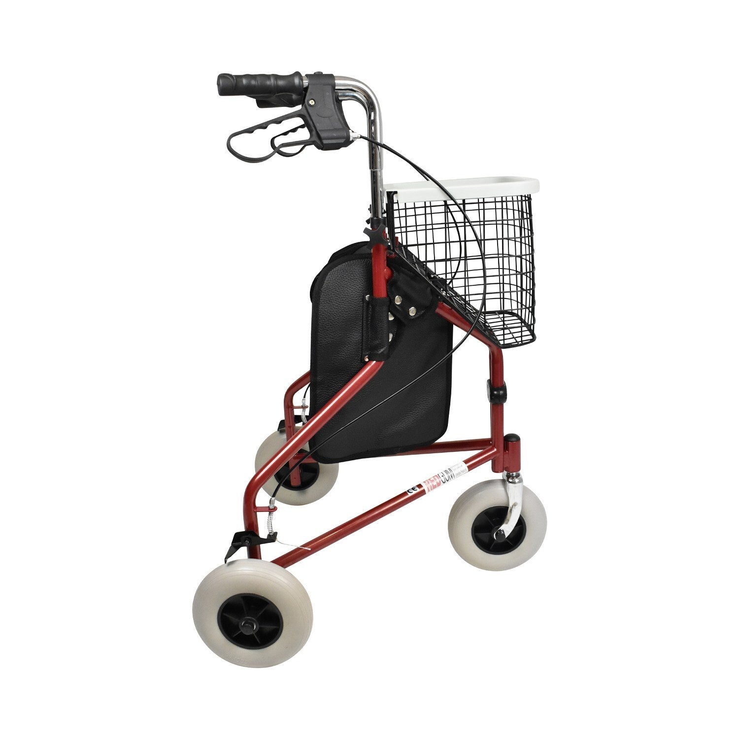 Red Gum 3-Wheel Rollator