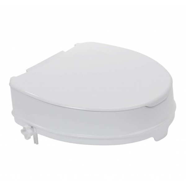 Toilet Seat Raiser Fitted with Lid