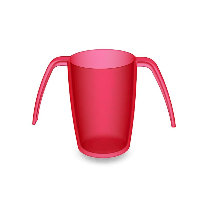 ORN816 Ergo Cup Plus Red 220ml