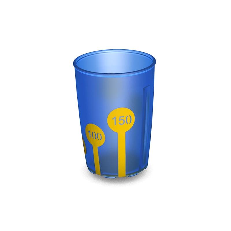 ORN820 Scale Grip Cup Nat/Red 220ml
