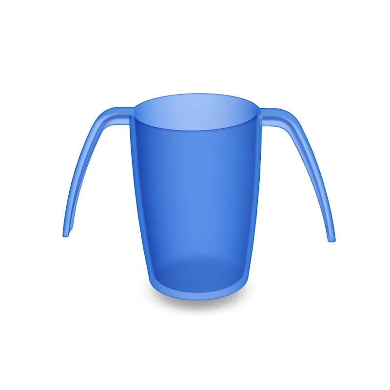 ORN816 Ergo Cup Plus Red 220ml