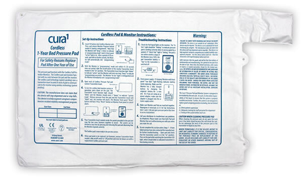 Cura Cordless Bed Pad 