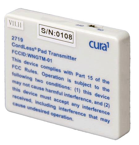 Cura Cordless Pad Transmitter