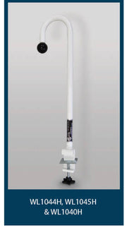 Curved clamp-on bed stick
