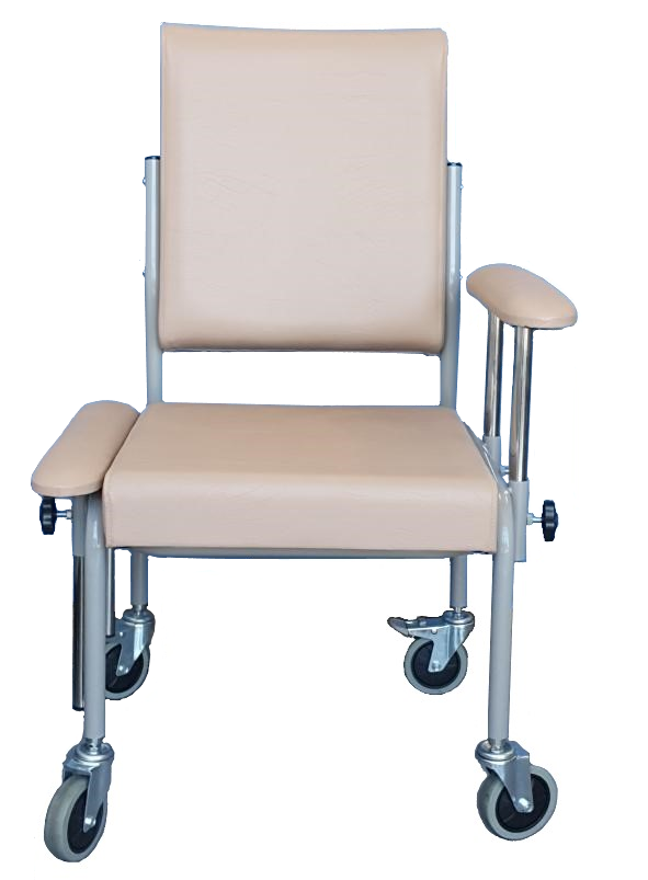 Mobile Mid Back Chair - 2 locking castors