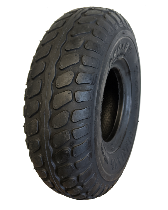 Tyre 330x100 (4.00-5) Shoprider Rear Black