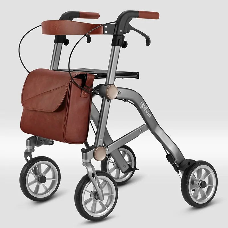 Uplivin Trive Dual-Folding Walker | Metallic Grey
