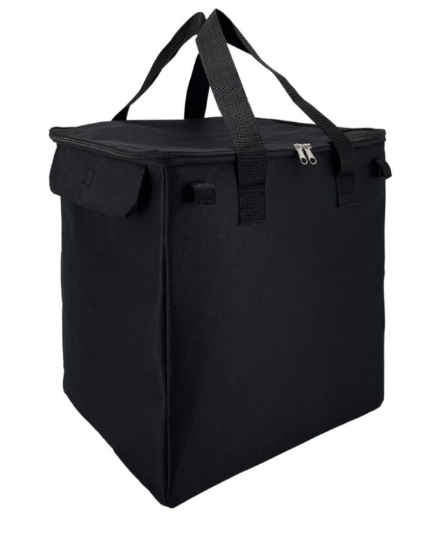 Ultralight Shopping Cart Insulated Bag - Black