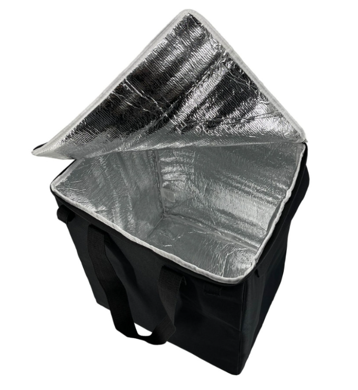 Ultralight Shopping Cart Insulated Bag - Black