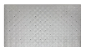 Barelli White Rubber Non Slip Bath Mat