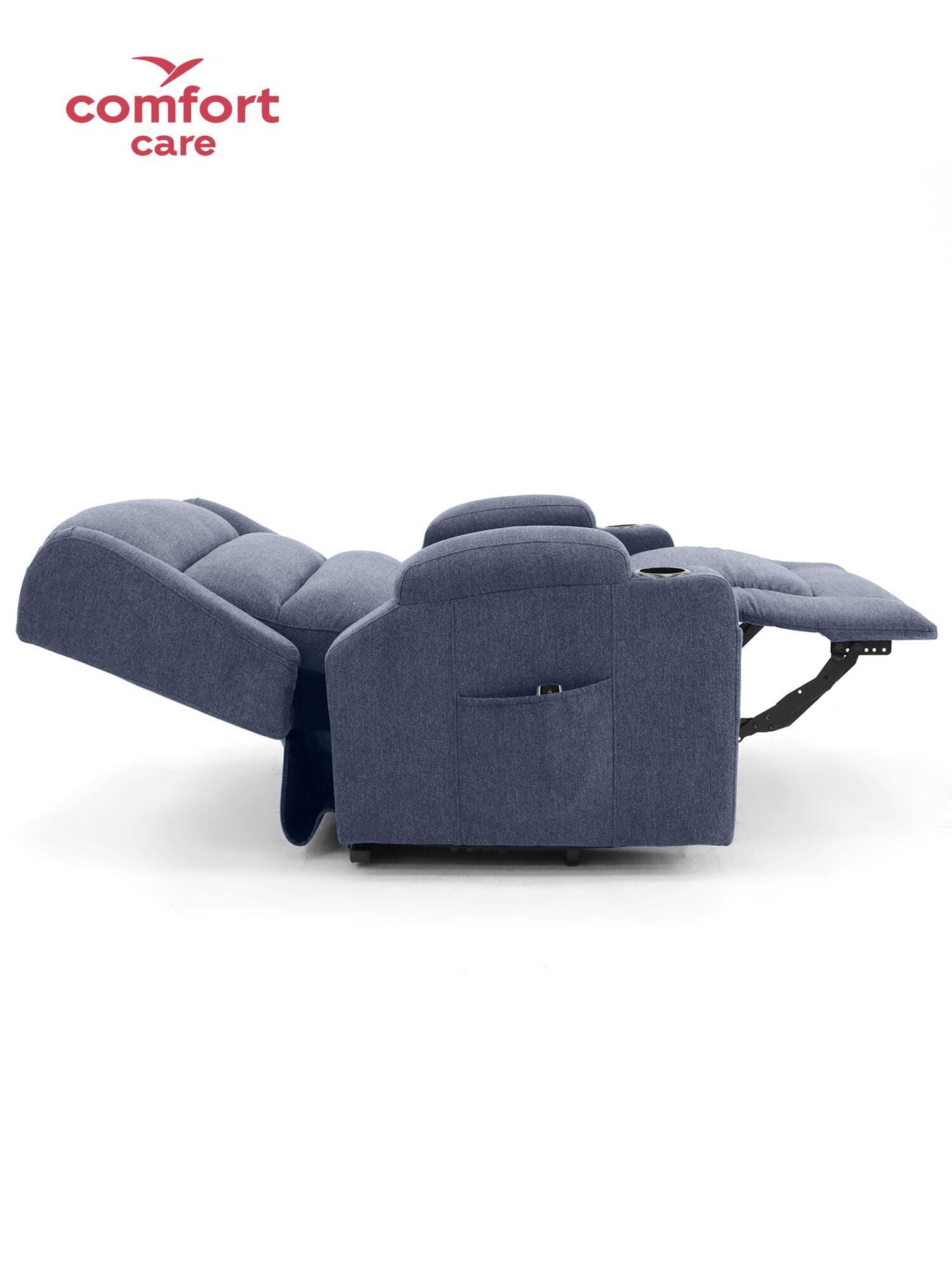 Comfort Care Vigo Max 2 Motor Power Lift Recliner - Deep Blue