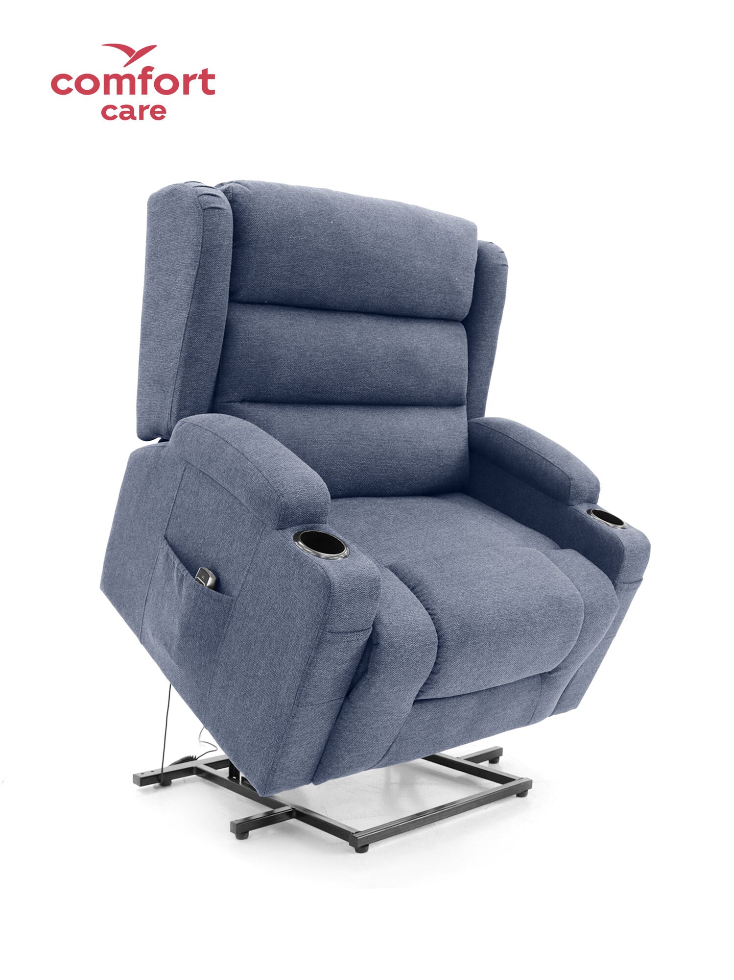Comfort Care Vigo Max 2 Motor Power Lift Recliner - Deep Blue