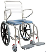 K Care Shower Height Adjustable Commode Self Propelled