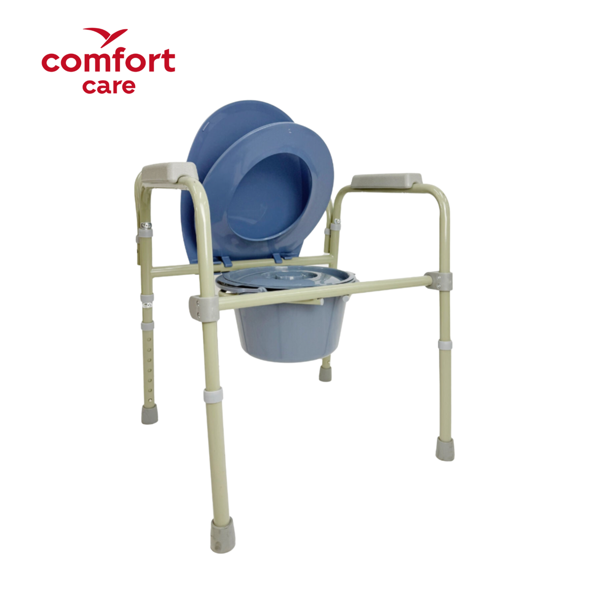 Comfort Care Deluxe Folding Commode
