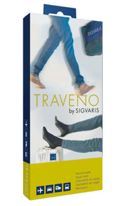 Sigvaris Traveno travel socks - Black