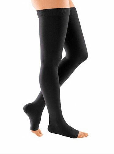 Sigvaris Cotton Thigh Knobbed Grip-Top Stockings