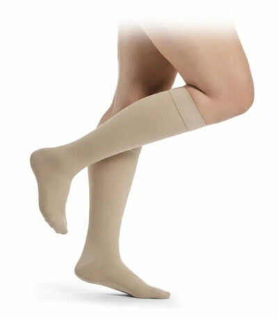 Sigvaris Cotton Calf Stockings Closed Toe Class 1