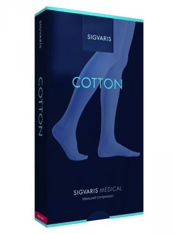 Sigvaris Cotton Calf Stockings Closed Toe Class 1