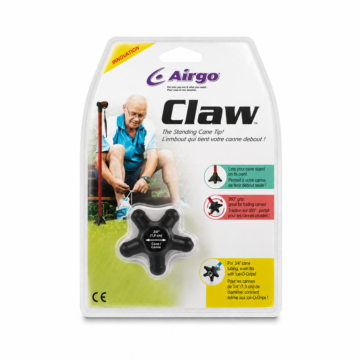 Airgo Claw Cane Tip