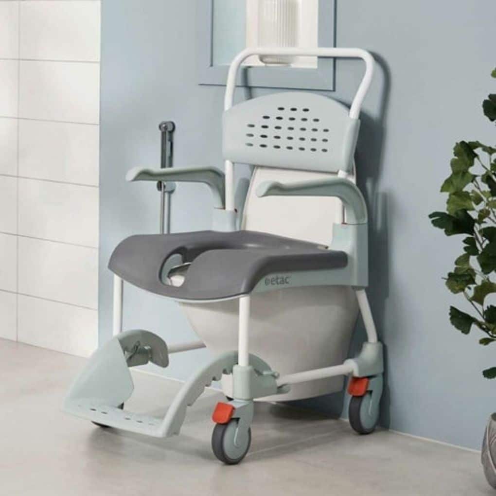 ETAC Clean Mobile Shower Commode - Open Front