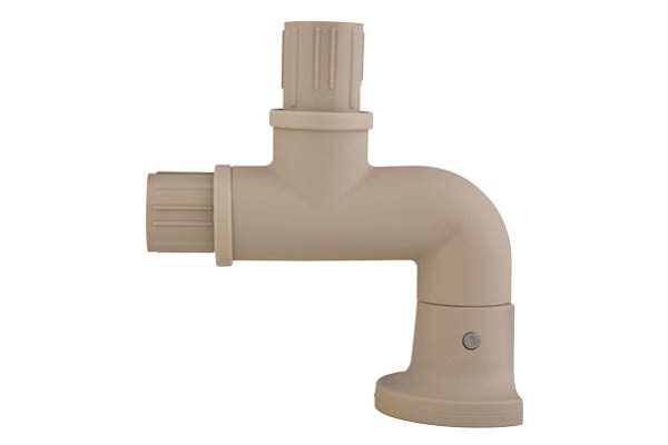 Canterbury Smooth Internal corner 2-way fitting+1 cutoff base