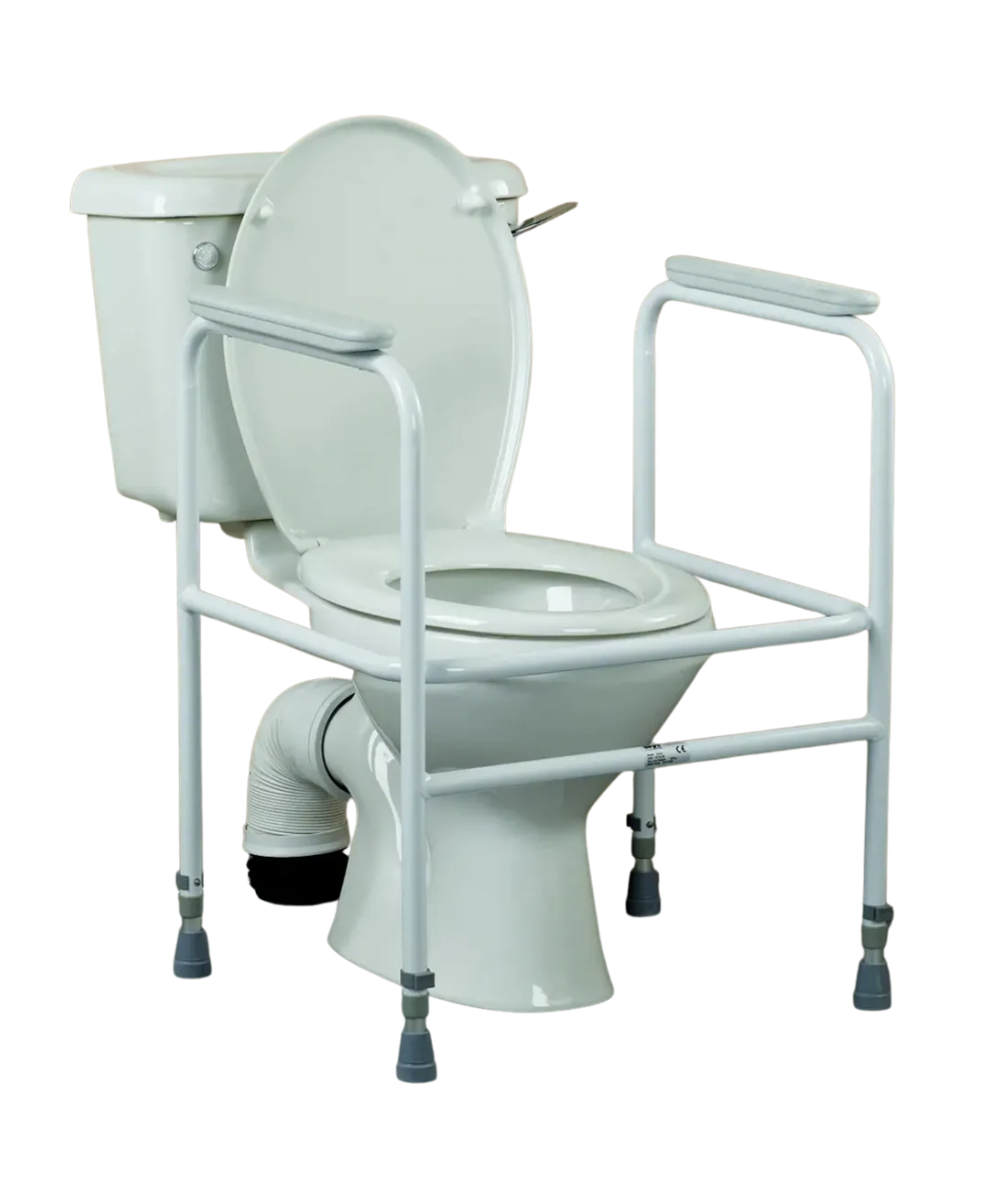 Height & Width Adjustable Toilet Surround