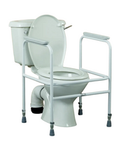 Height & Width Adjustable Toilet Surround