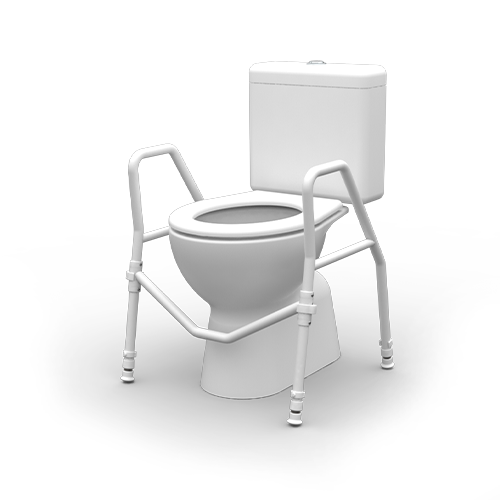Redgum Dual Grab Folding Toilet Surround