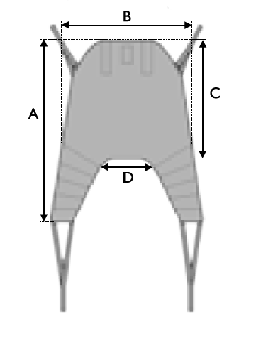 Invacare General Purpose Sling with Head Support