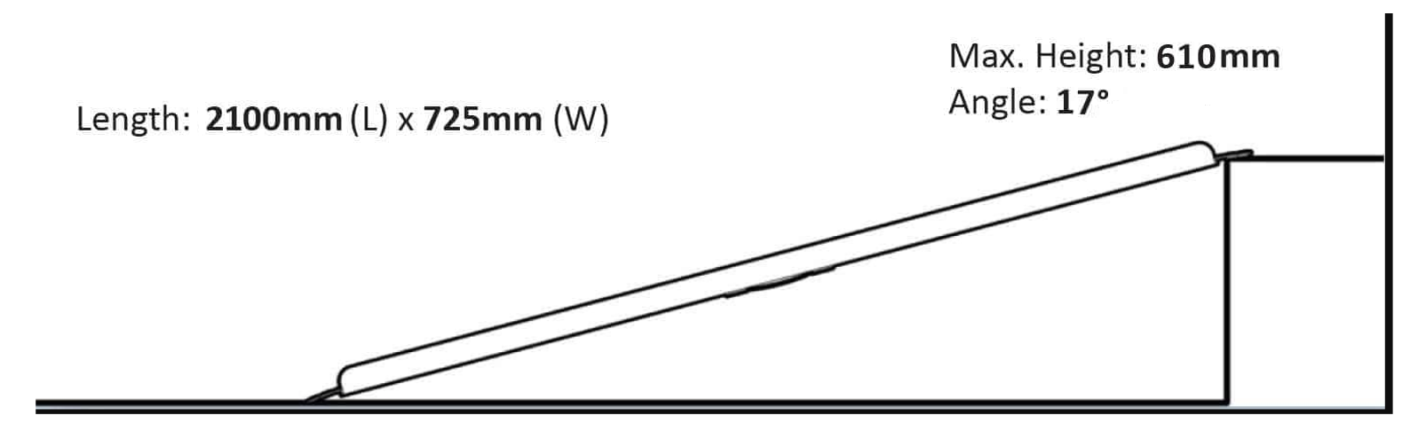 Ramp Folding Aluminium