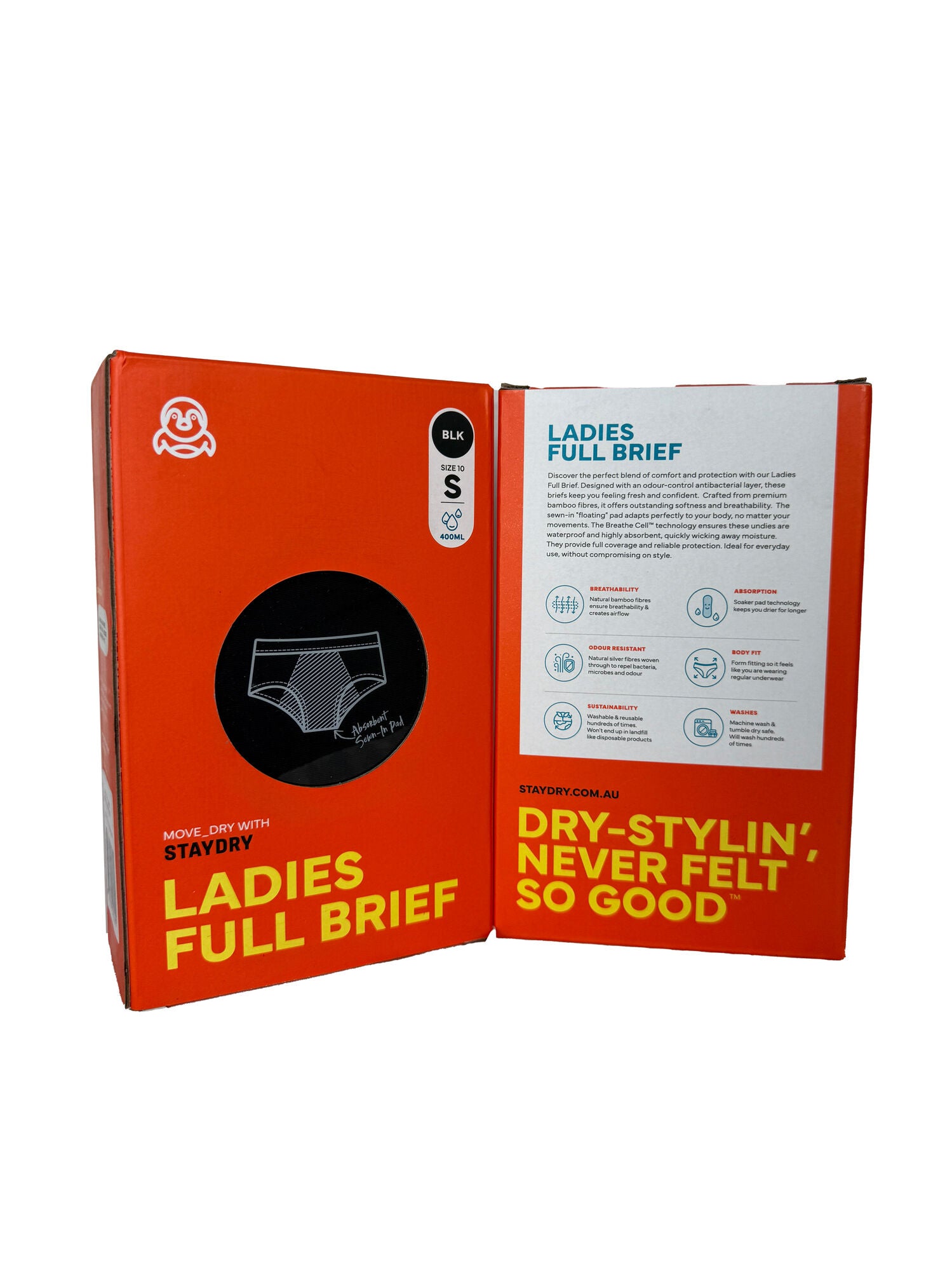 Staydry Ladies Full Brief