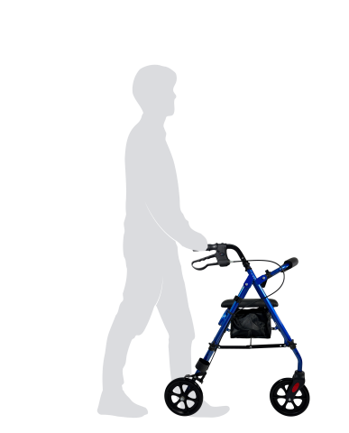 Redgum 8" Adjustable Height Walker (715mm)
